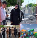 معصومه فولادوند منصوری شهرداری دورود باید قانون و عدالت را  برقرار کند