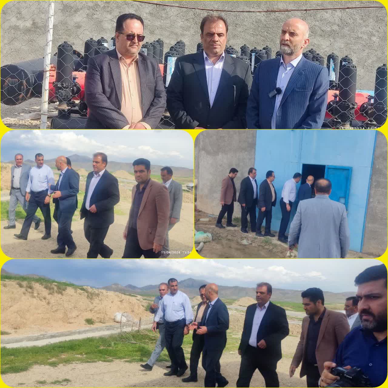 حضور رییس سازمان جهاد کشاورزی لرستان در دورود