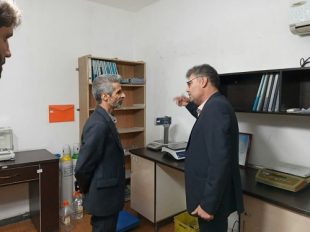 بازدید فرماندار دورود از شرکت مقیاس صنعت دورود